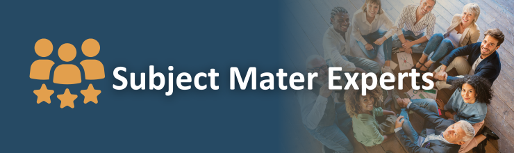 Subject Matter Experts